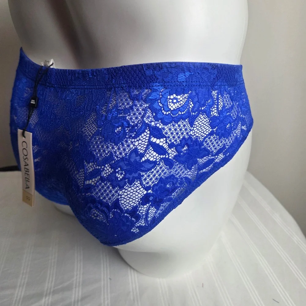 Cosabella Men's Luxury Italian Comfort Lace Micro Brief Soft Pouch Underwear